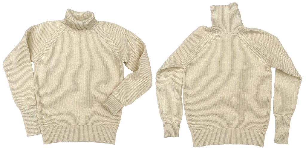 Mister Freedom® PRIVATEER Rollneck cotton rib sweater ©2020