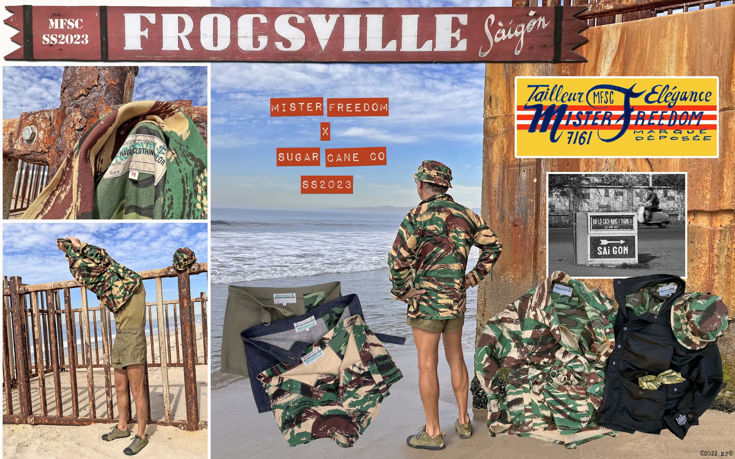 Mister Freedom® “One-Zero (1-0) Jacket”, mfsc SS2023 “Frogsville x