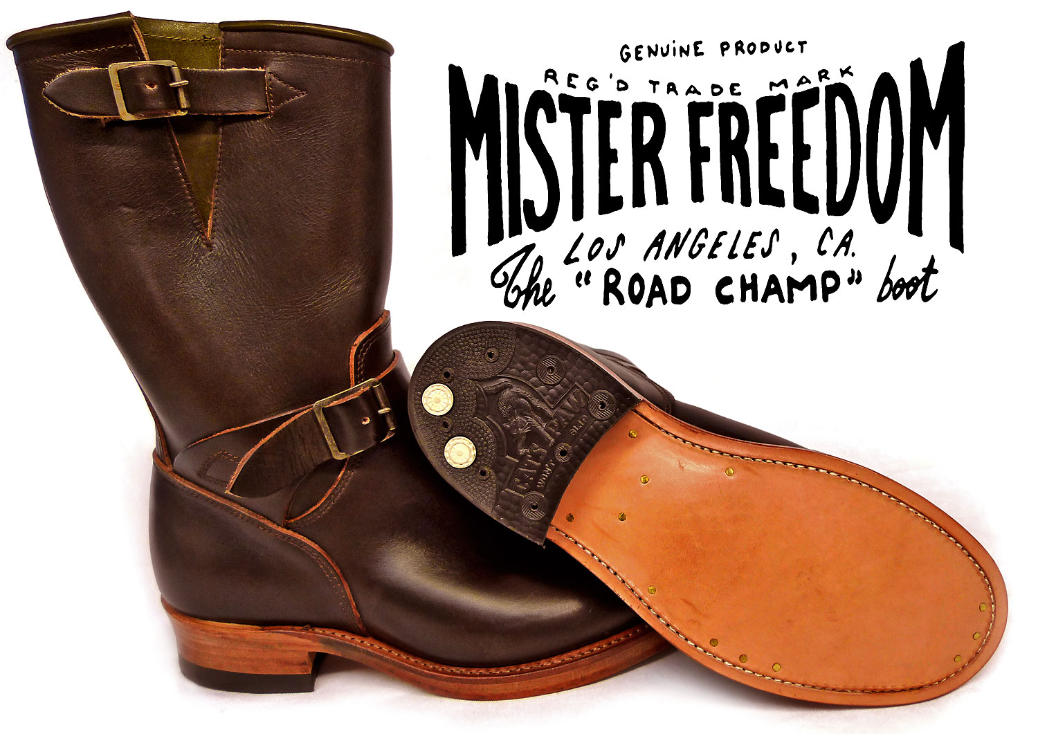MF® Road Champ Motor-cycle Boots Mister Freedom® ©2008