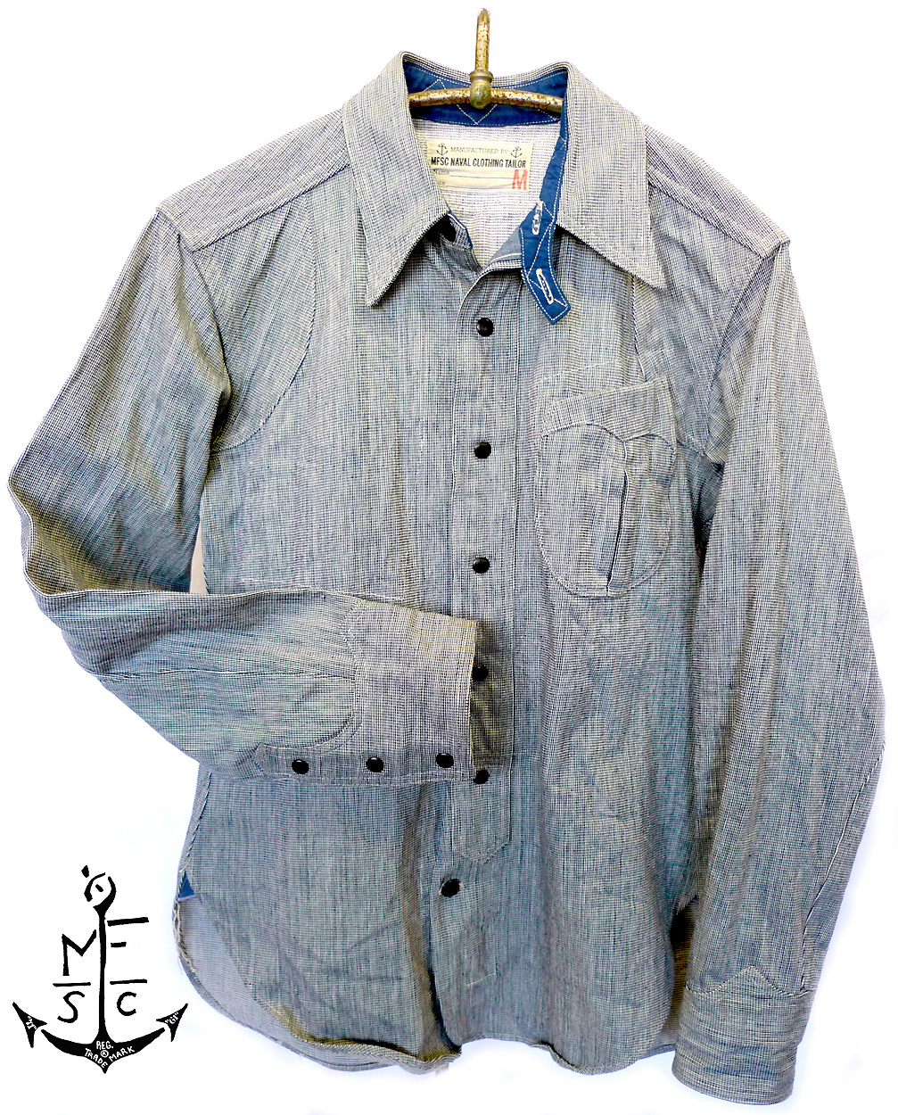 Mister Freedom® x Sugar Cane MFSC “Off Duty” CPO Shirt, MFSC 189