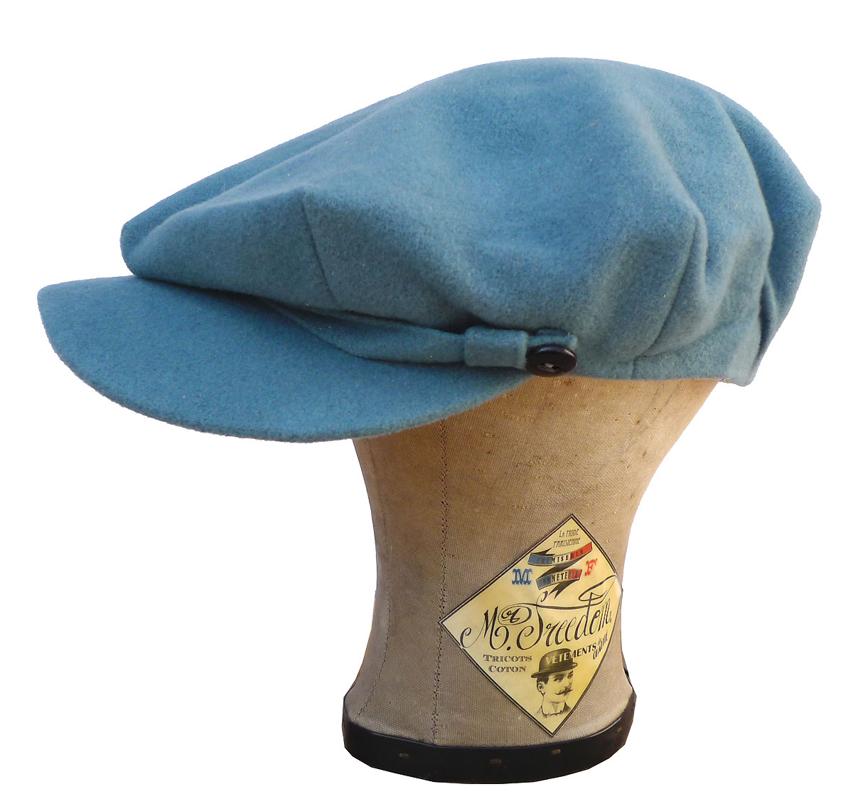 CASQUETTE RETRO APACHE french vintage cap 1930 1940 HAT CAP Paris Faubourg 