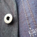 Indigo Gunslinger Jumper Button