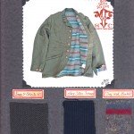 Faro Sack Coat fabric swatch Mister Freedom® ©2012