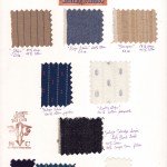 Spring 2013 Fabrics swatches ©2013 Mister Freedom®