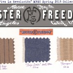 Spring 2013 Fabrics swatches Hacendado ©2013 Mister Freedom®