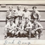 Deck Gang circa 1943 (MF® private collection)