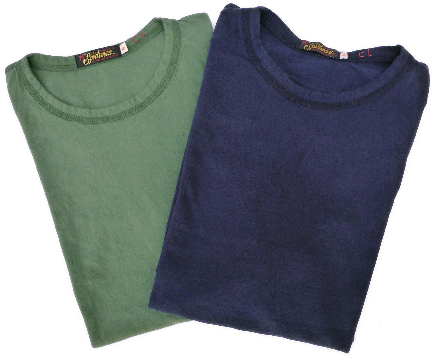 Mister Freedom® “SKIVVY” Shirt, Sage Green and Navy Blue Issue ...