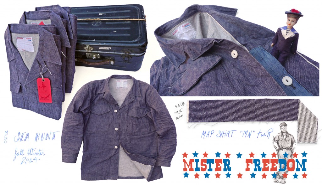 Map Shirt Marine Nationale Mister Freedom 2014