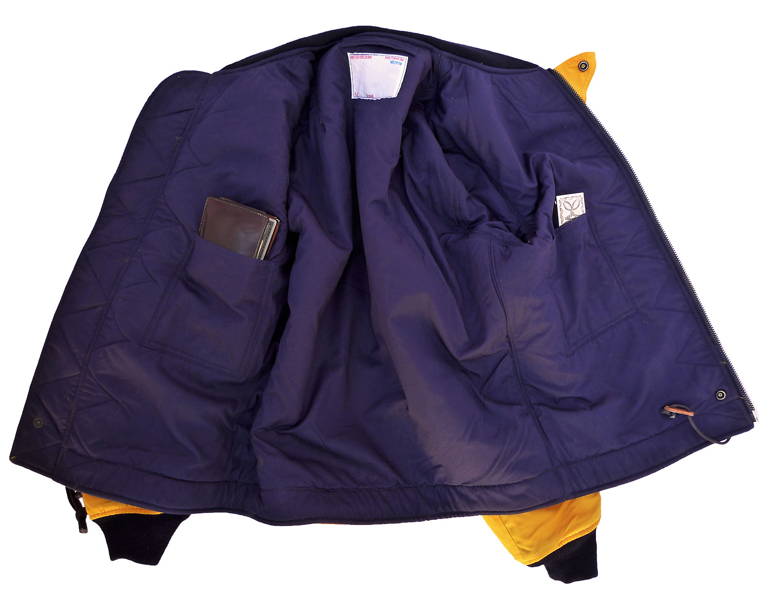 HELO Jacket, Navy blue/Signal yellow, “Sea Hunt” Fall 2014 ...