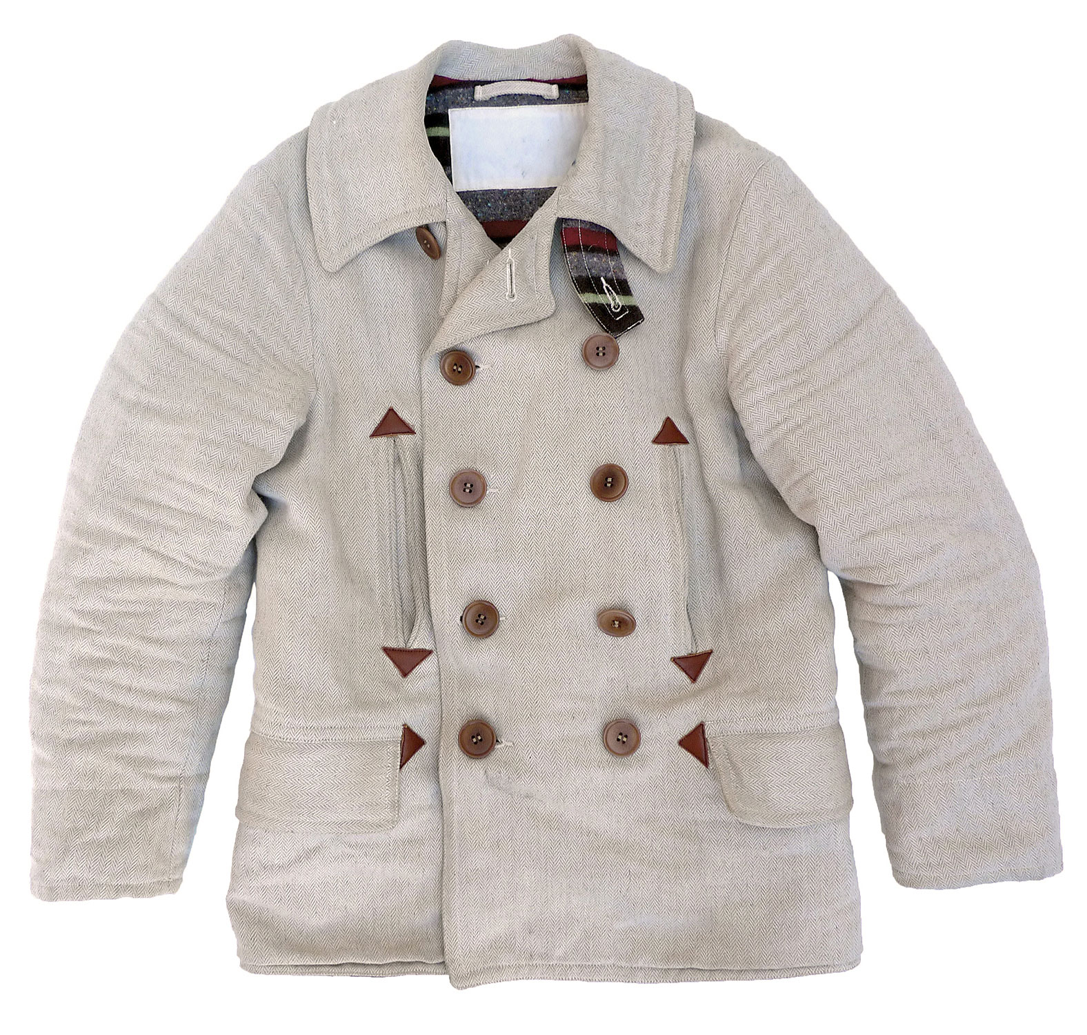 Mister Freedom Waterfront Coat, Linen Cotton HBT, Troy Blanket lining ...