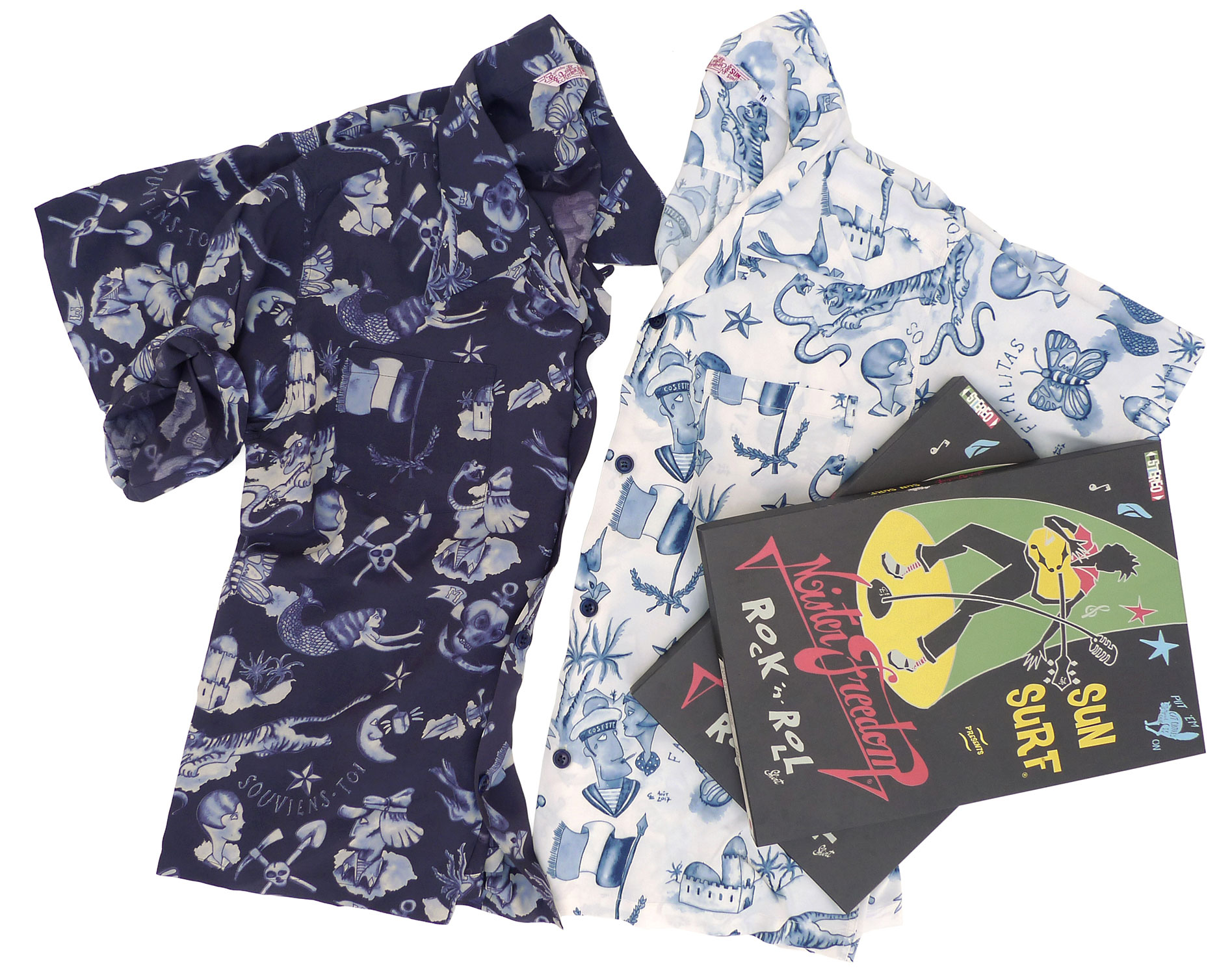 ANIME MANGA SURFING HAWAII KAIJU MOAI T-SHIRT Kids T-Shirt by ErikKarlsson