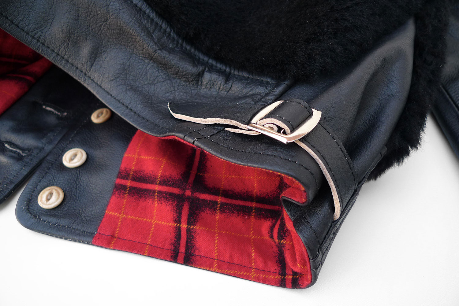Mister Freedom® “BALOO” Jacket, Black veg-tan TEA-CORE cowhide Mister Freedom® “BALOO” Jacket, Black veg-tan TEA-CORE cowhide