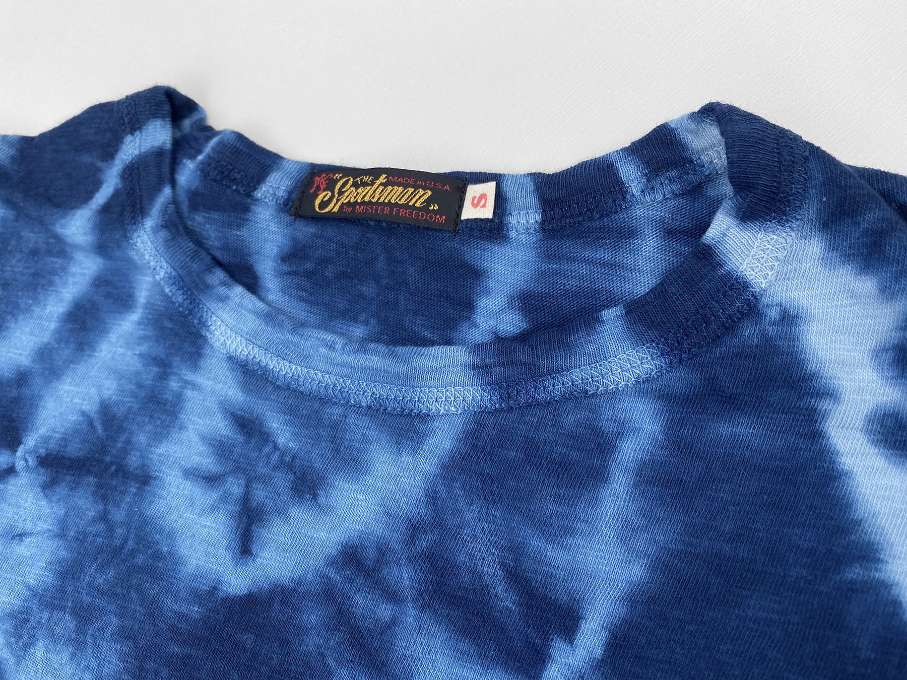 Stanley Tee Indigo Tie-Dye Edition (Small) | Mister Freedom Small / TD-S4