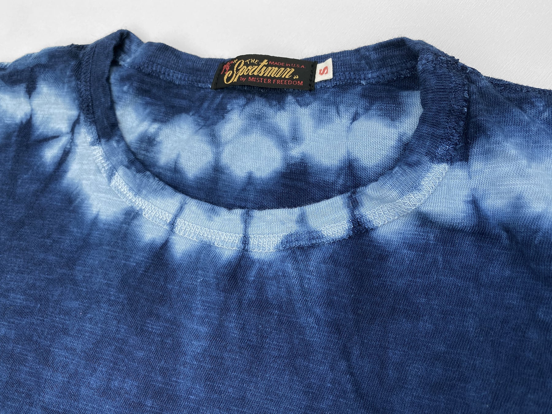 Stanley Tee Indigo Tie-Dye Edition (Small) | Mister Freedom Small / TD-S4