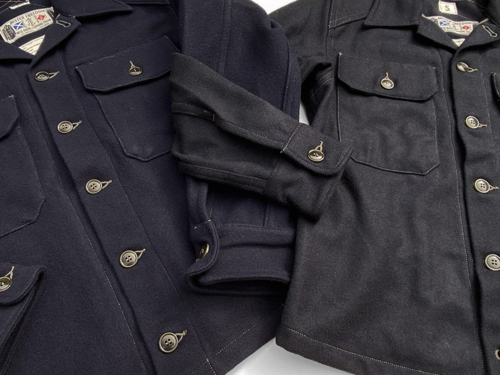 Mister Freedom® MF51 Field Shirt, melton wool.