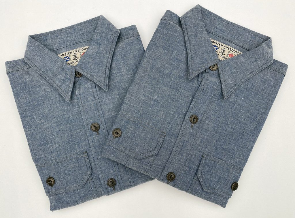 Mister Freedom® SNIPES Shirt, indigo chambray ©2020