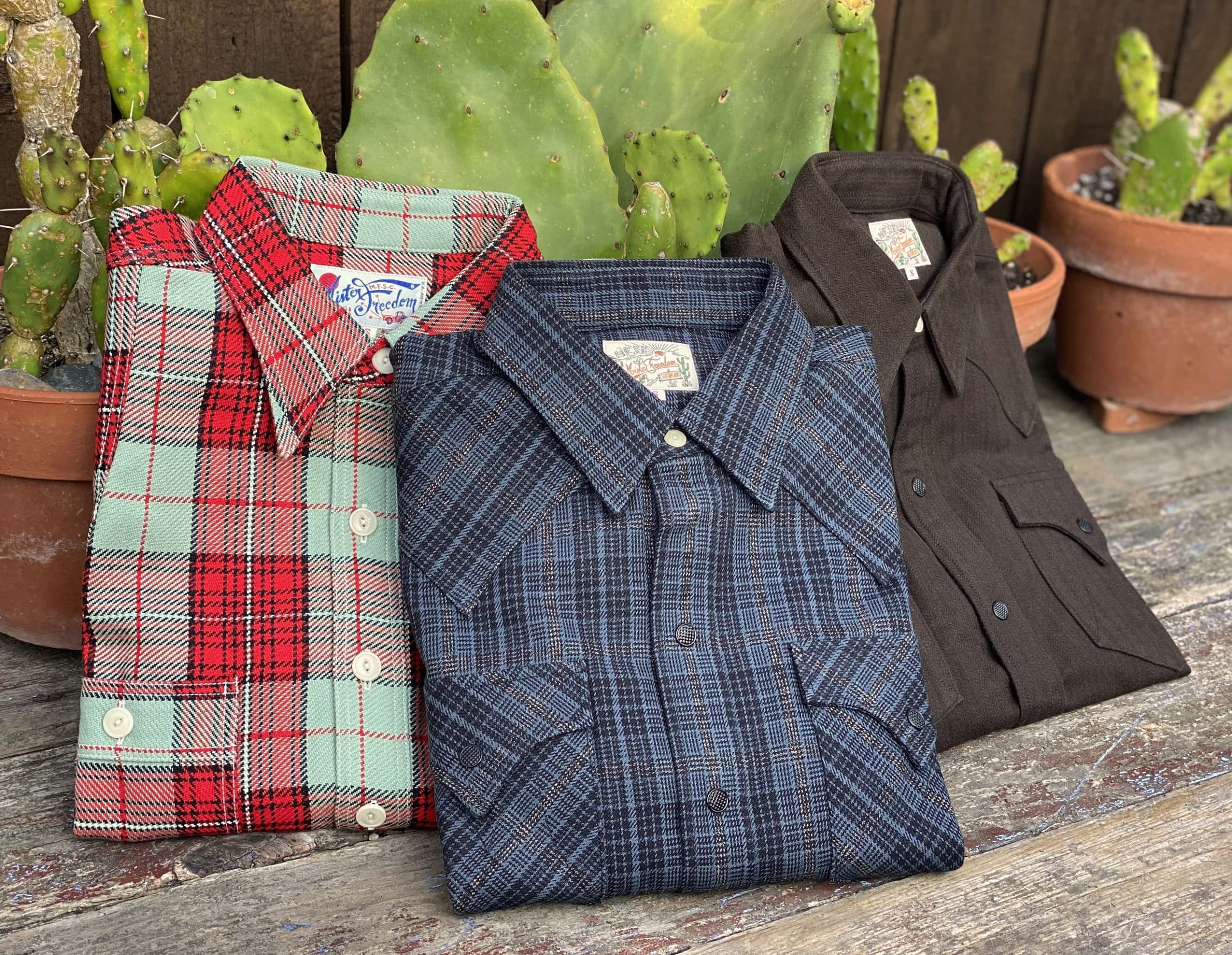 Mister Freedom® SECOYA Shirt (“McG” plaid heavy flannel) & DUDE