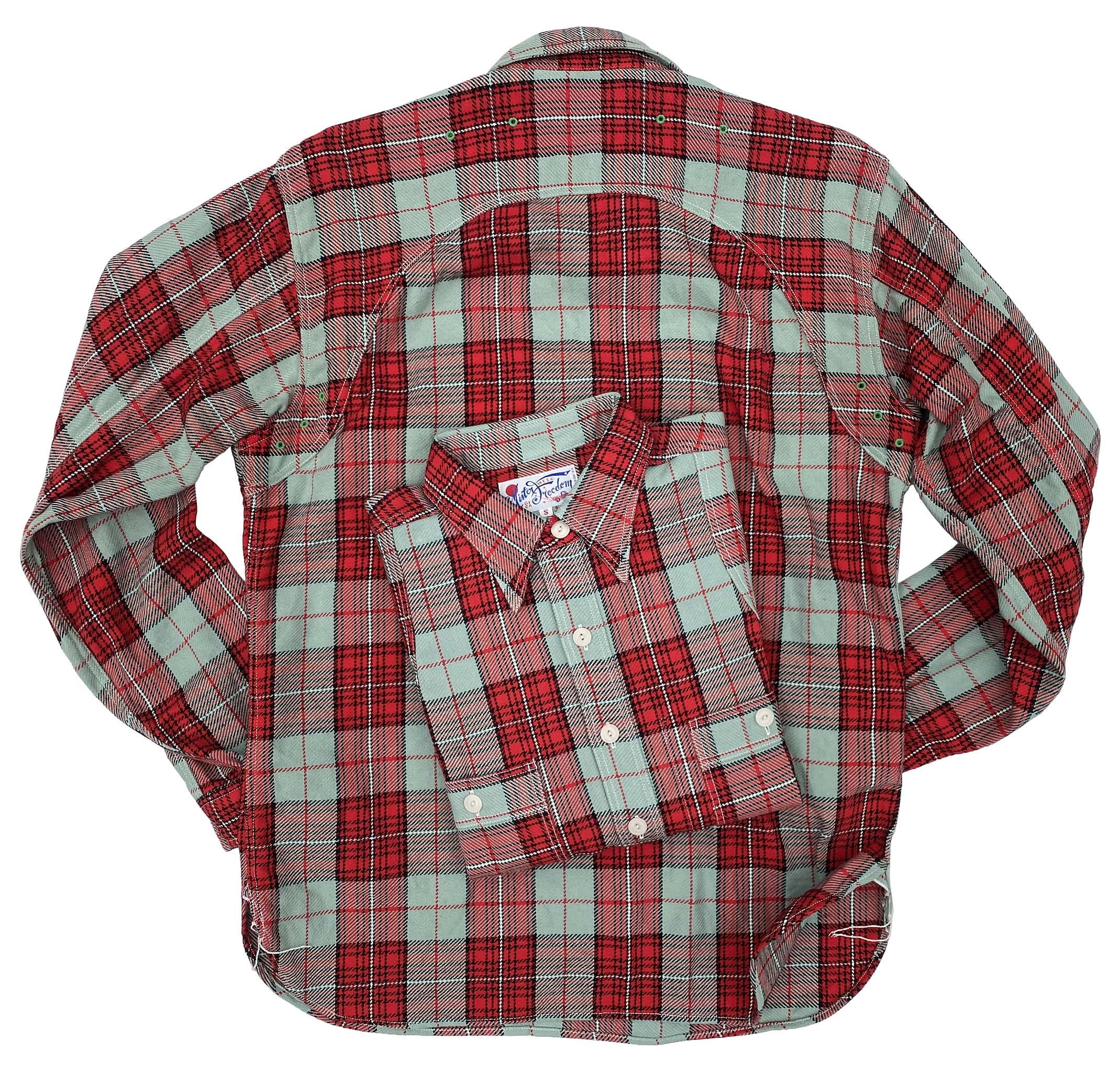 Mister Freedom® SECOYA Shirt (“McG” plaid heavy flannel) & DUDE 