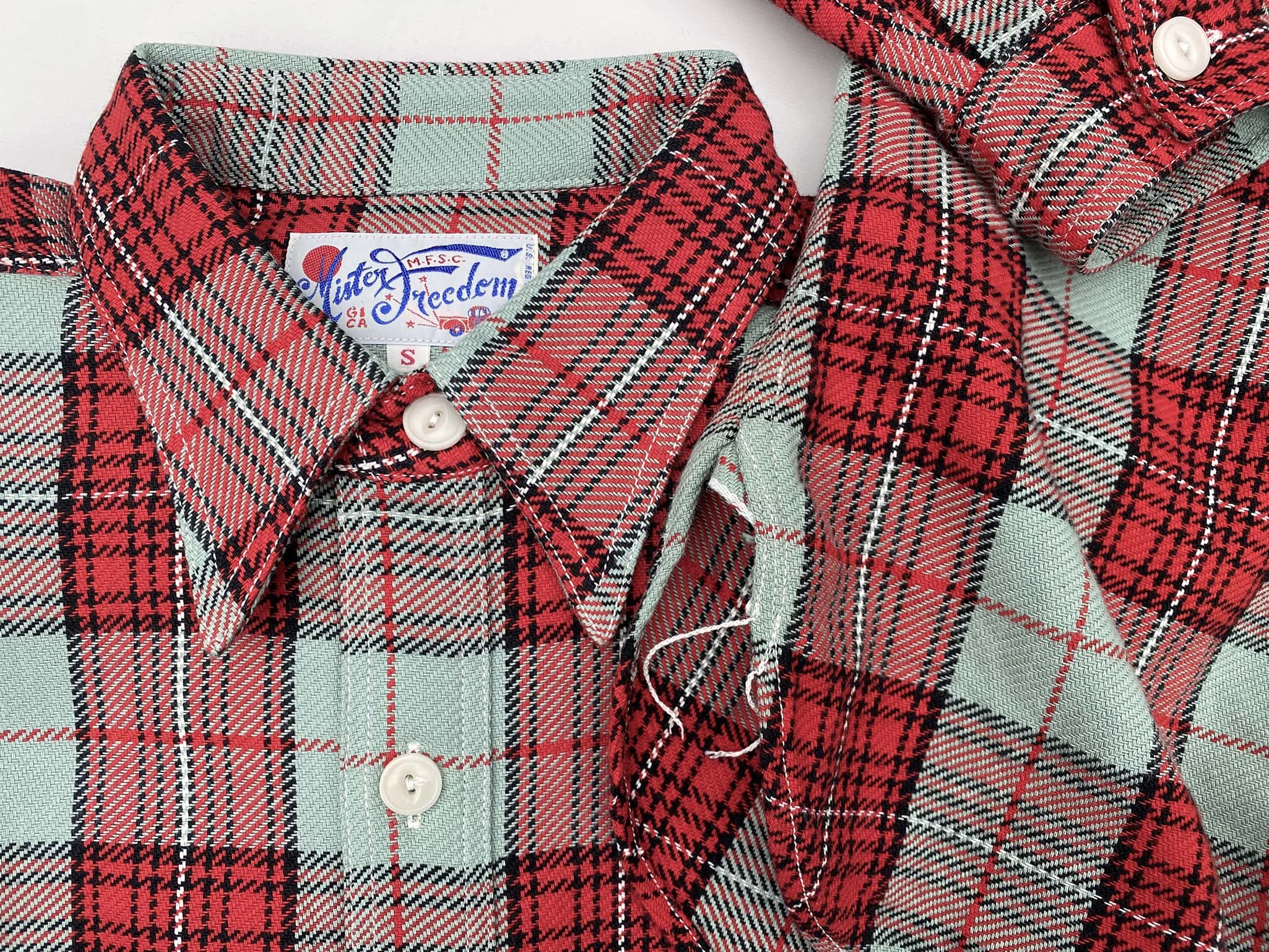 Mister Freedom® SECOYA Shirt (“McG” plaid heavy flannel) & DUDE